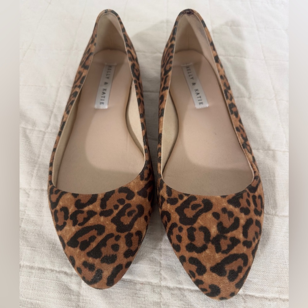 Kelly & Katie Leopard Ballet Flats